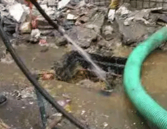 灵宝通下水道的小妙招